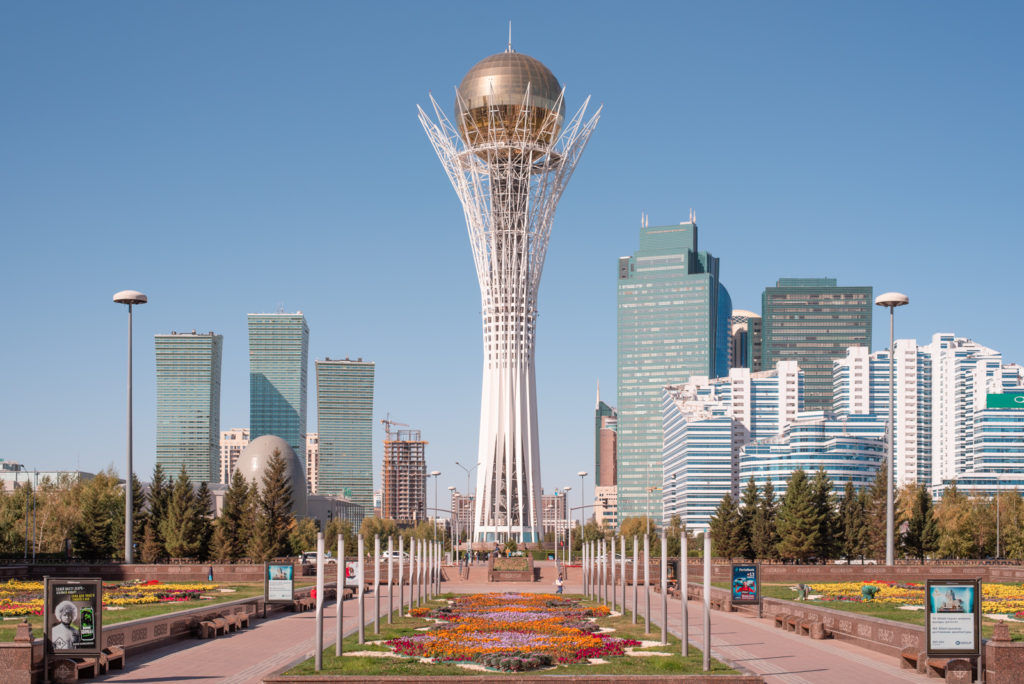 Nur-Sultan Bayterek-Turm Kasachstan