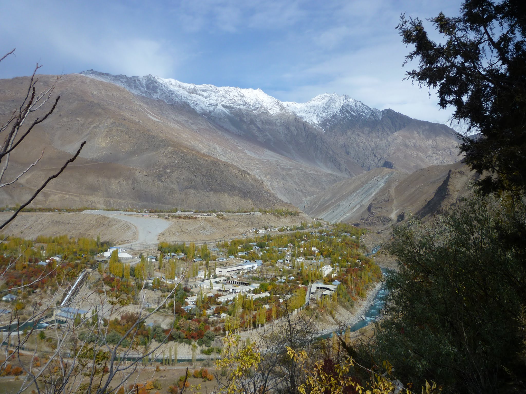 Tadschikistan, Khorog, Fluss, Bild des Tages, Afghanische Grenze