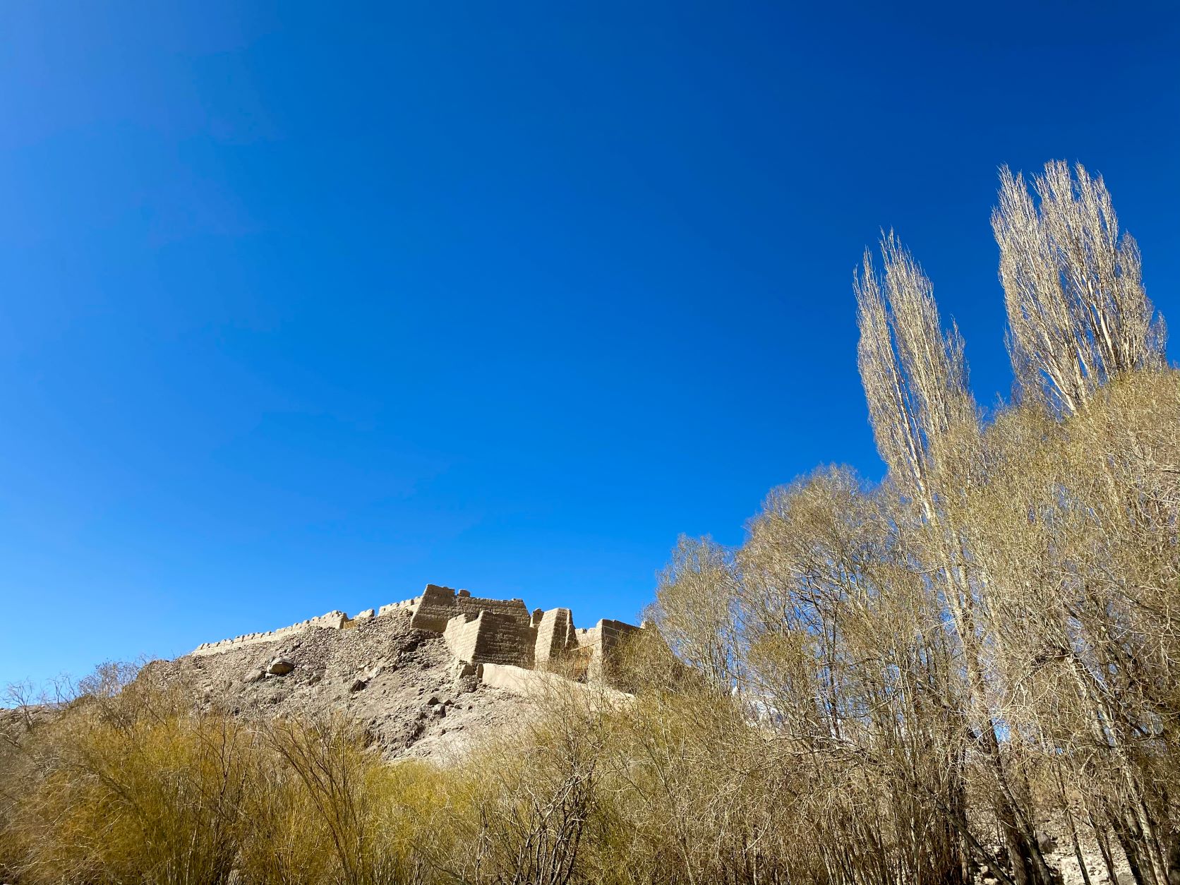 Festung in Xinjiang