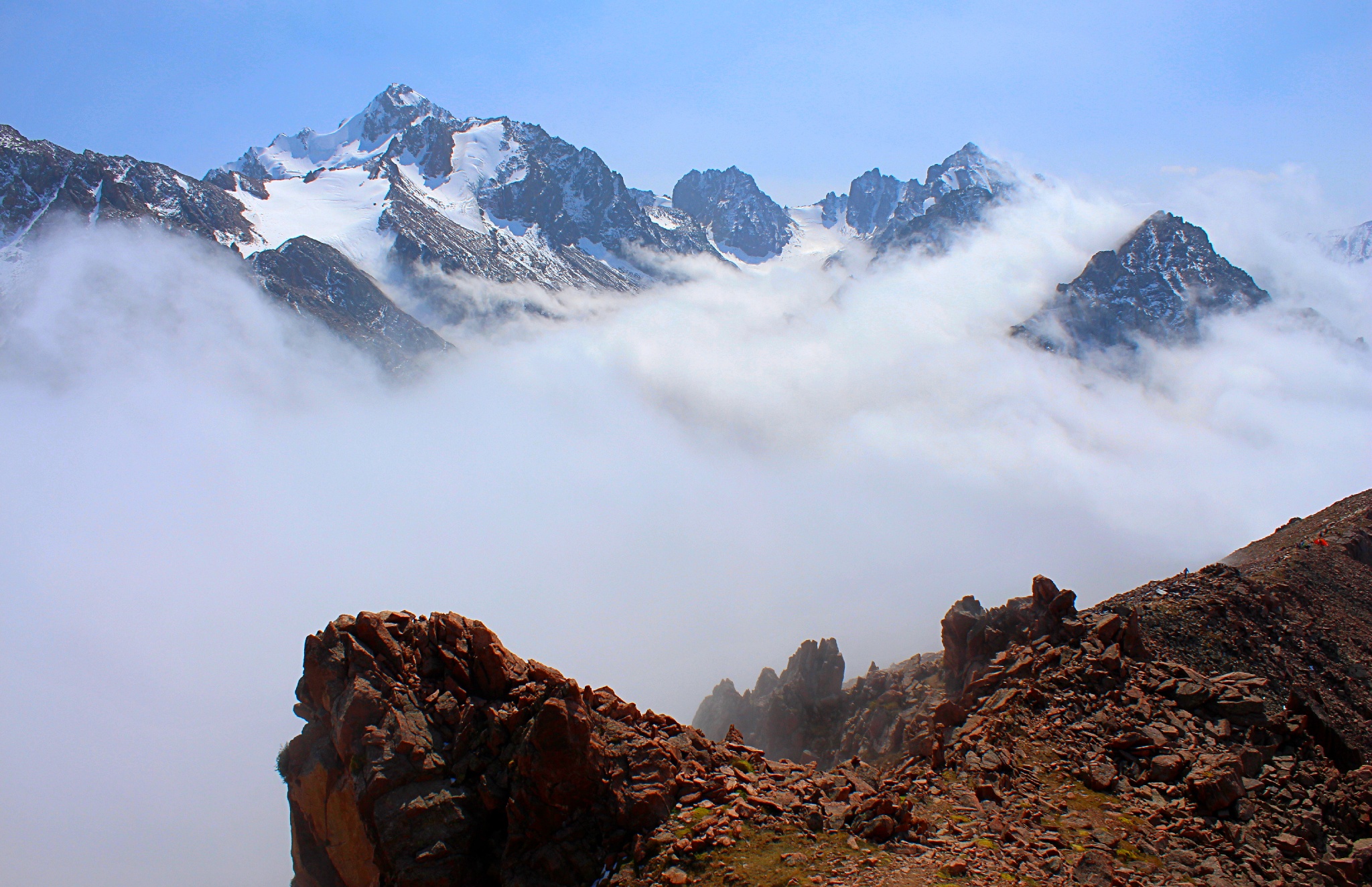 Info Shymkent - Shymbulak im Nebel