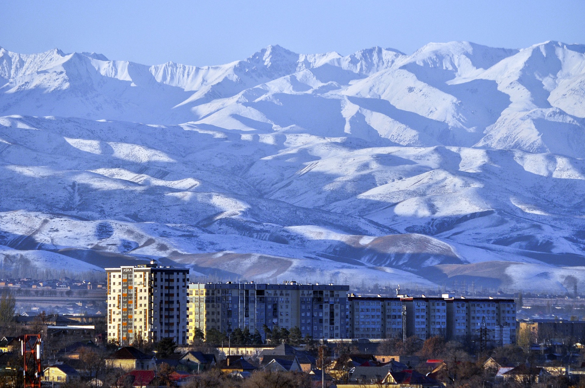 Bischkek Berge Winter