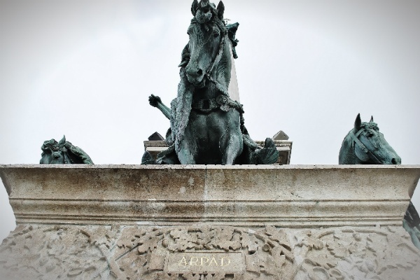 Àrpád-Denkmal am Budapester Heldenplatz