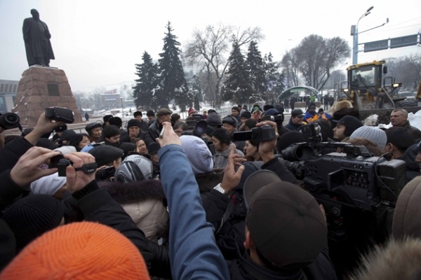 Demonstration almaty