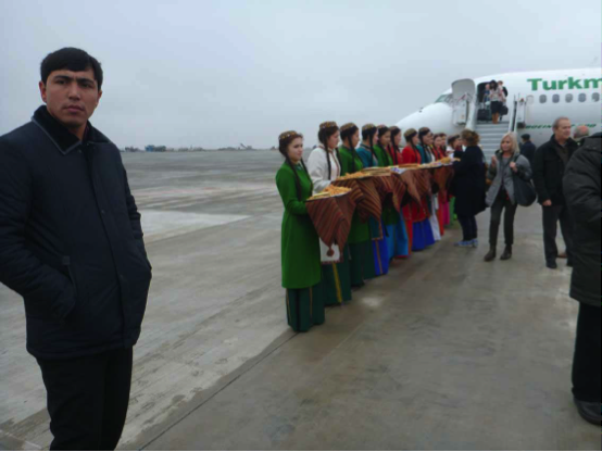 Turkmenistan Wissenschaft Zeremonie