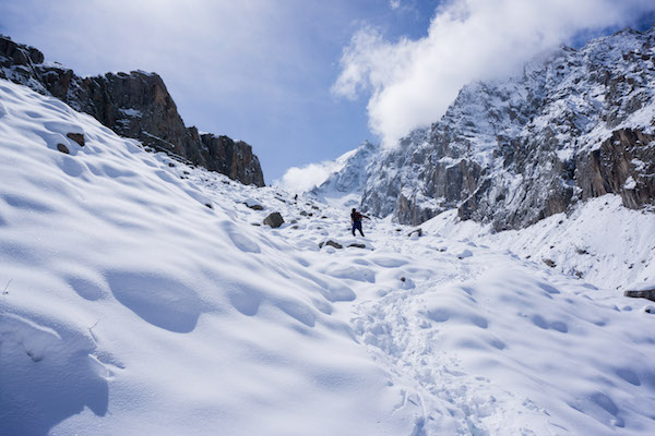 Ratsek Hütte Ala Archa Wandern Kirgistan