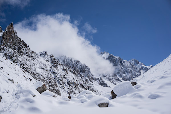 Ratsek Hütte Ala Archa Wandern Kirgistan