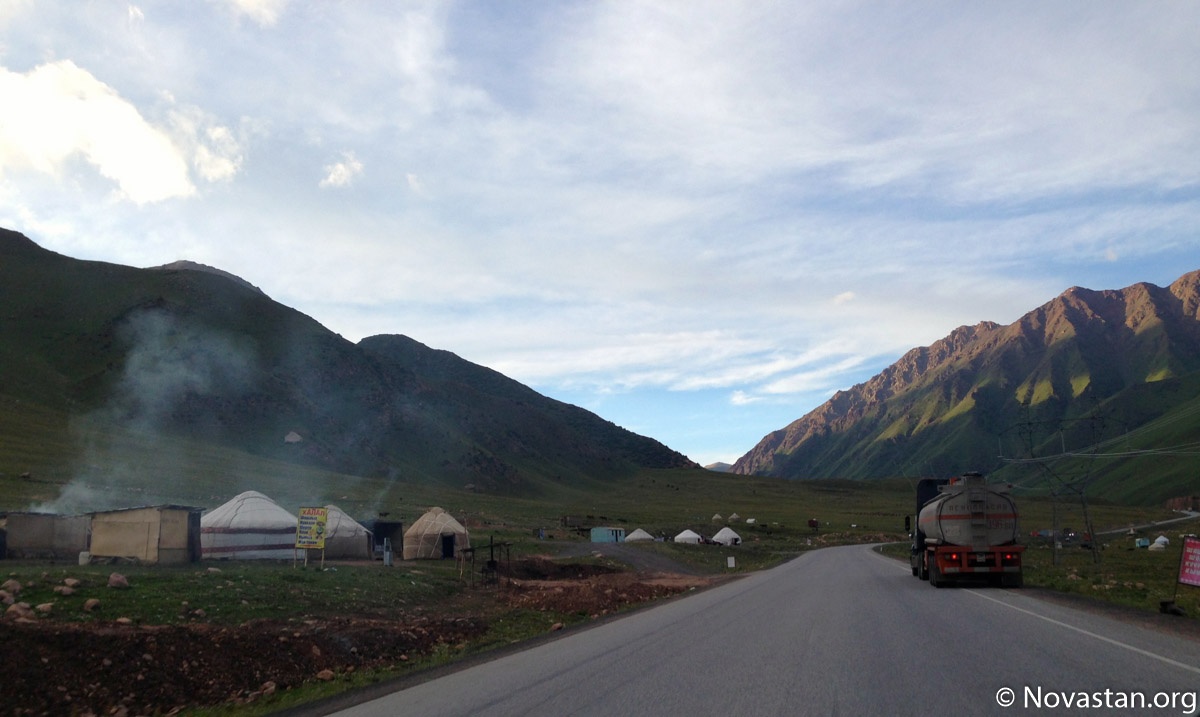 Sur les routes kirghizes