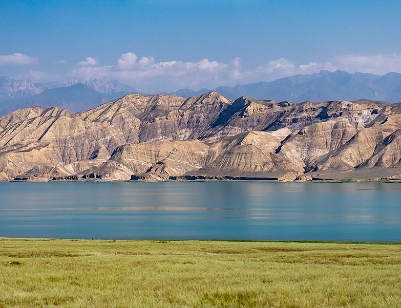 Toktogul Reservoir in Kyrgyzstan