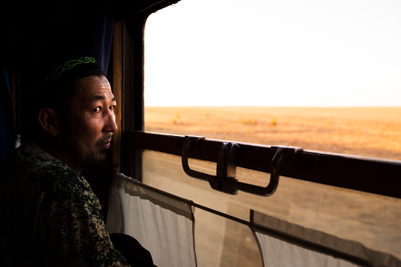 Photo of the day Antoine Béguier Kazakhstan Steppe Train