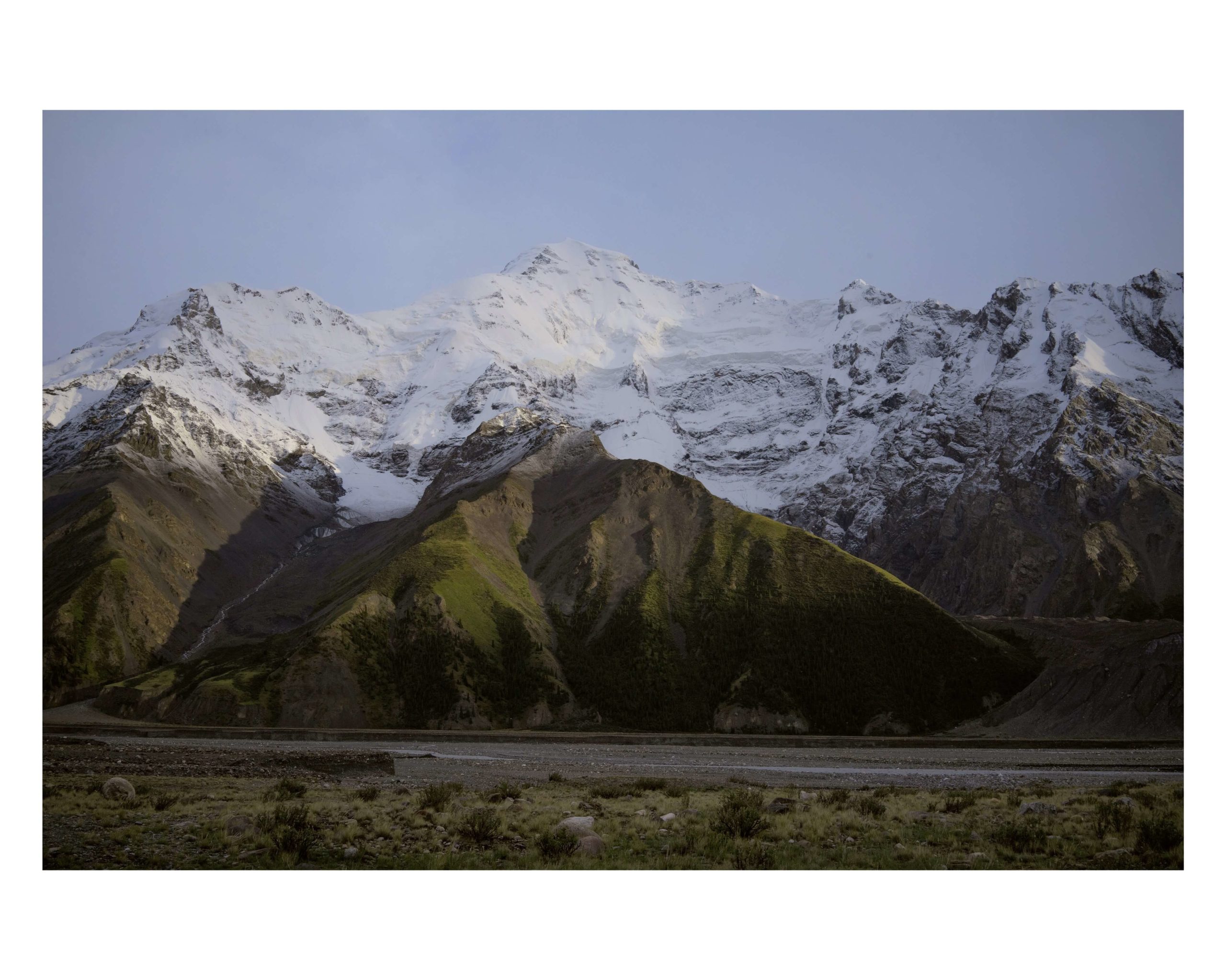 Mounr Nansen Kyrgyzstan Engilchek Glacier