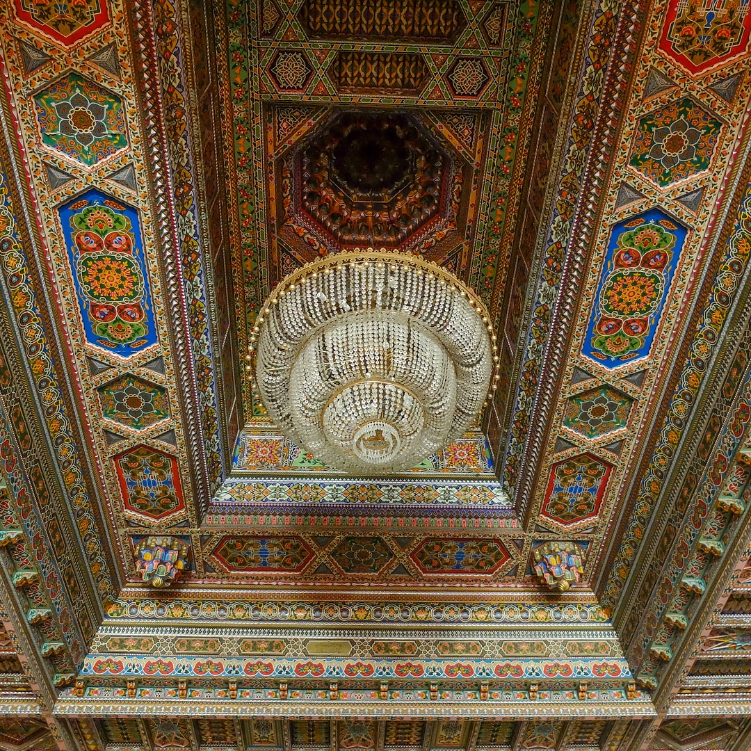 tajikistan Khujand theater chandelier kamal khujandi