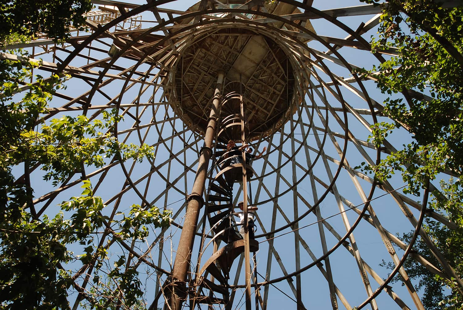 Bukhara Uzbekistan Hyperboloid construction