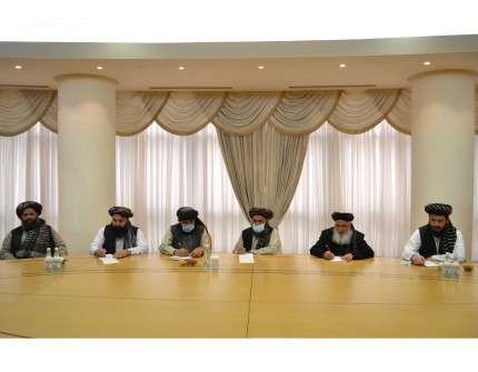 The Taliban delegation to Turkmenistan