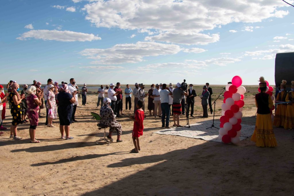 Opening of the hatchery in Aqshataý