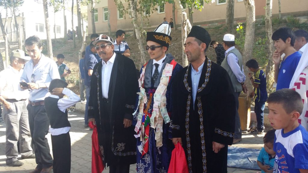 A Van Kyrgyz groom.