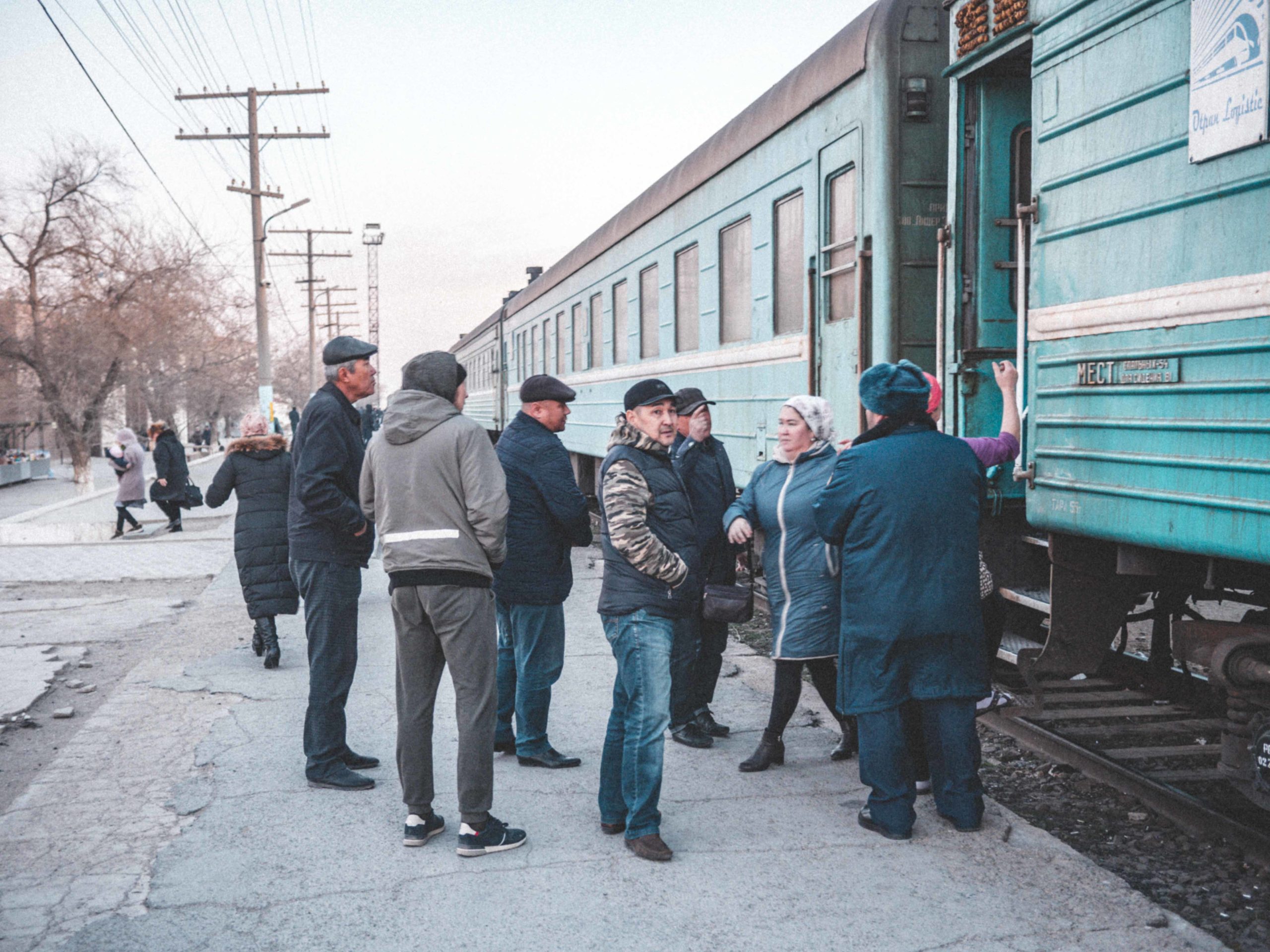 Trains Mangystau Aktau Kazakhstan Train station