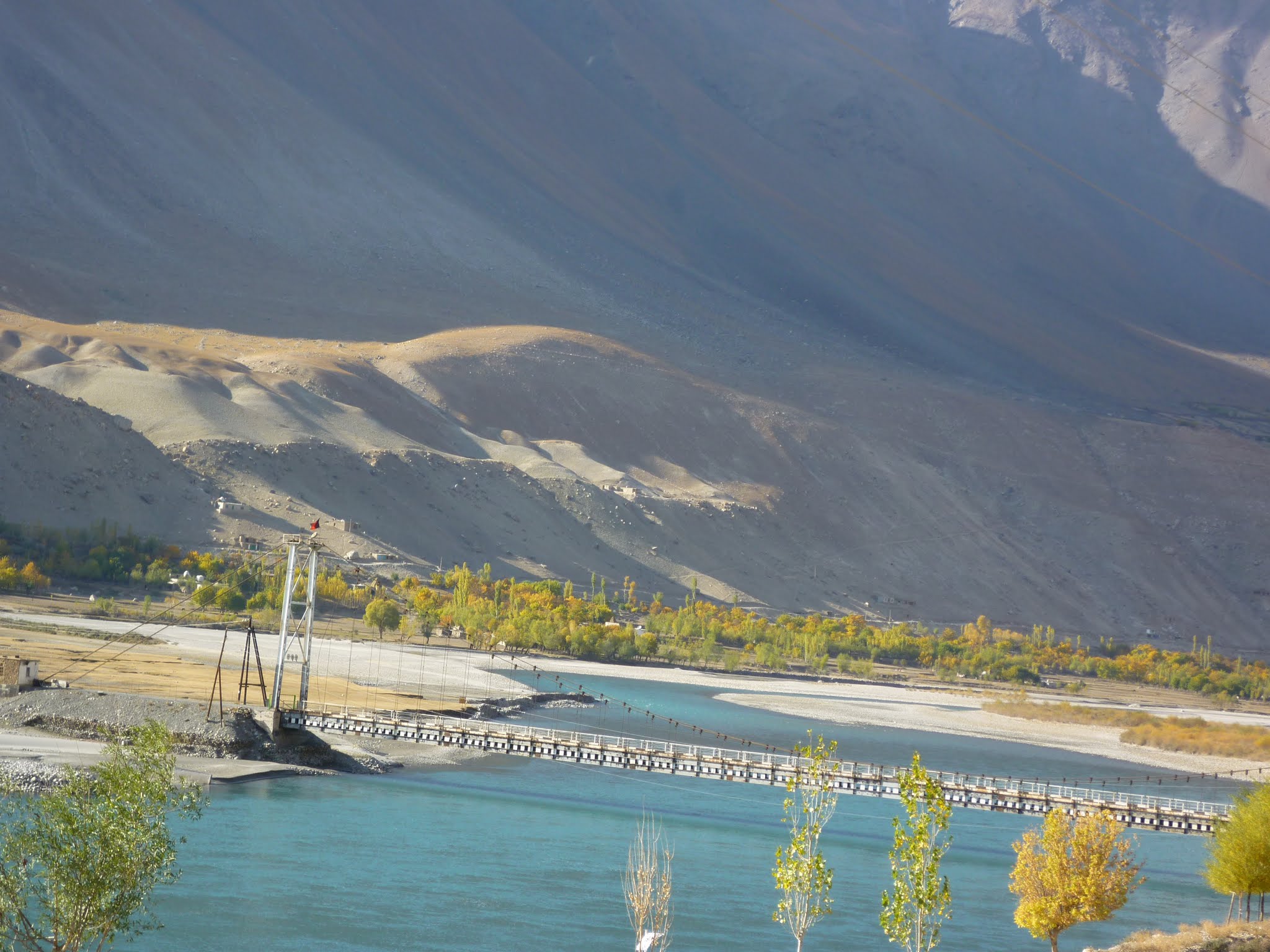 Pandj river Tajikistan Afghanistan