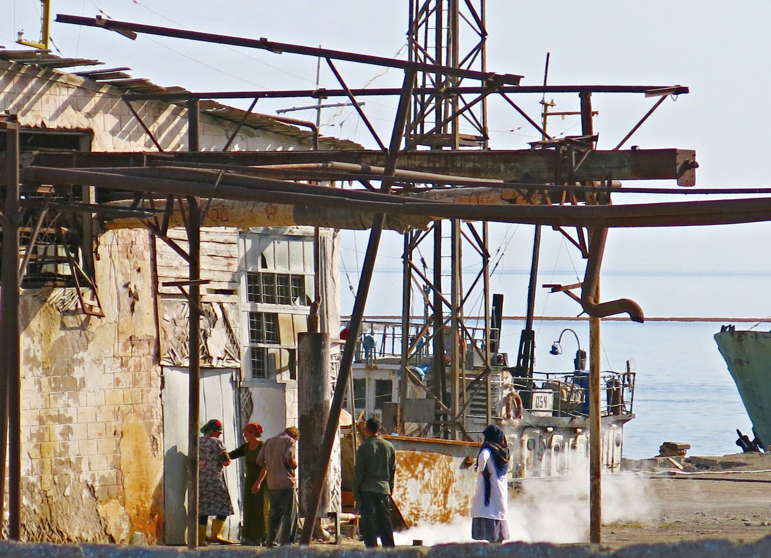 Fish factory Turkmenbashi