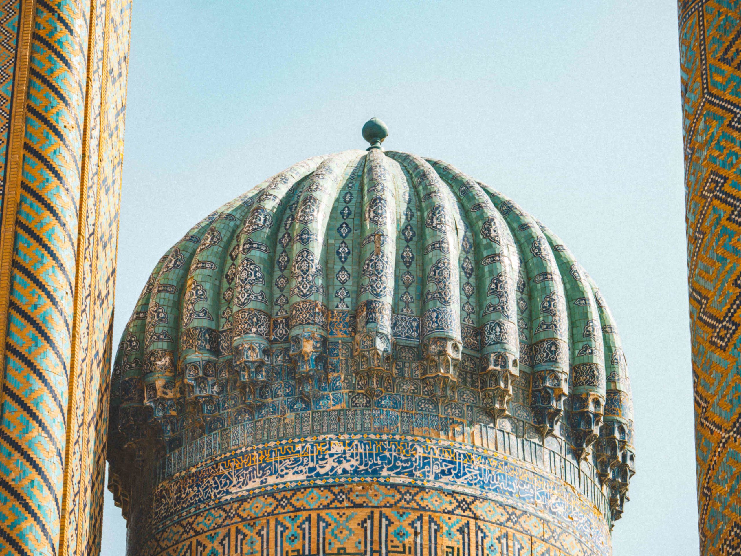 uzbekistan samarkand architecture shah i zinda