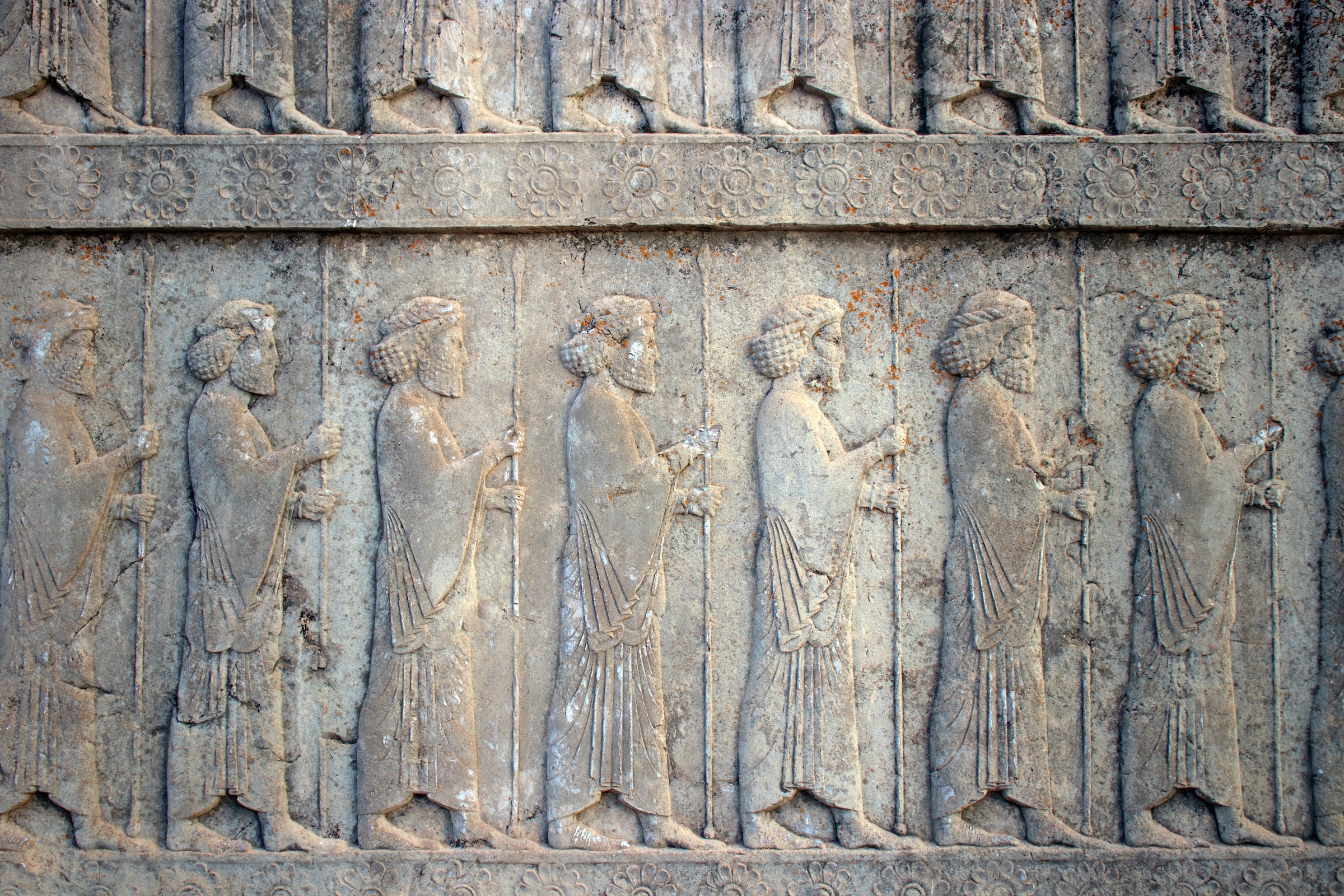 A bas-relief in Persepolis, modern-day Iran. This ruin city was purpose-built to celebrate events like Nowruz. Few know that in fact, Zoroastrianism and Nowruz might have originated in Central Asia.