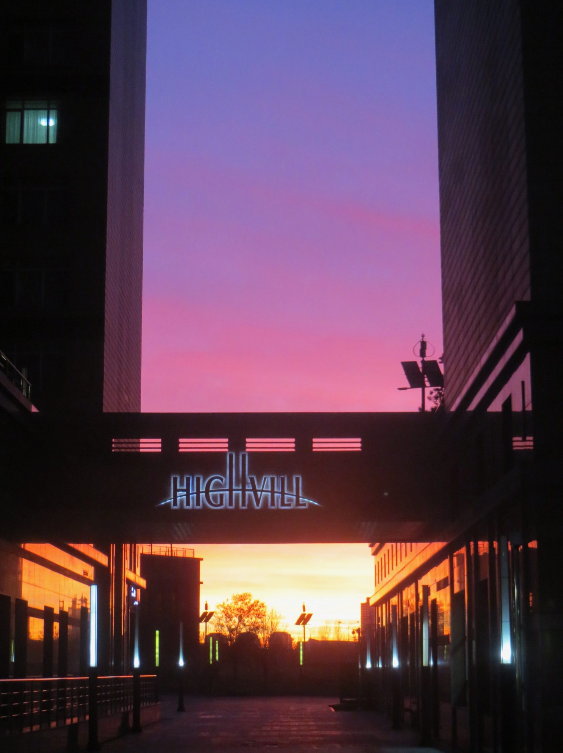 Astana Kasachstan sunset skyline