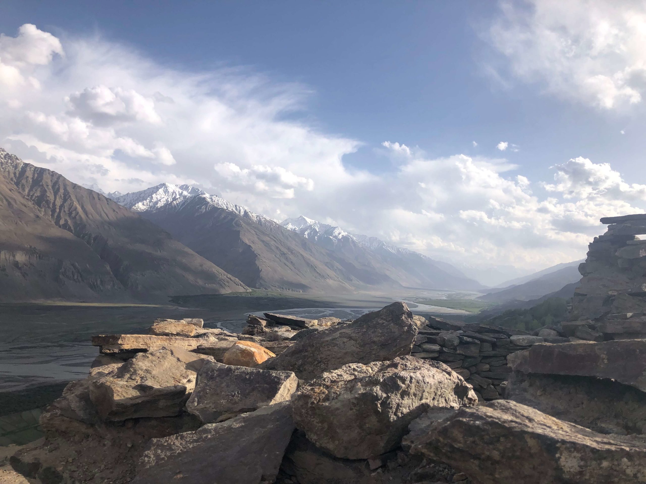 Tajikistan mountain snow Pamir