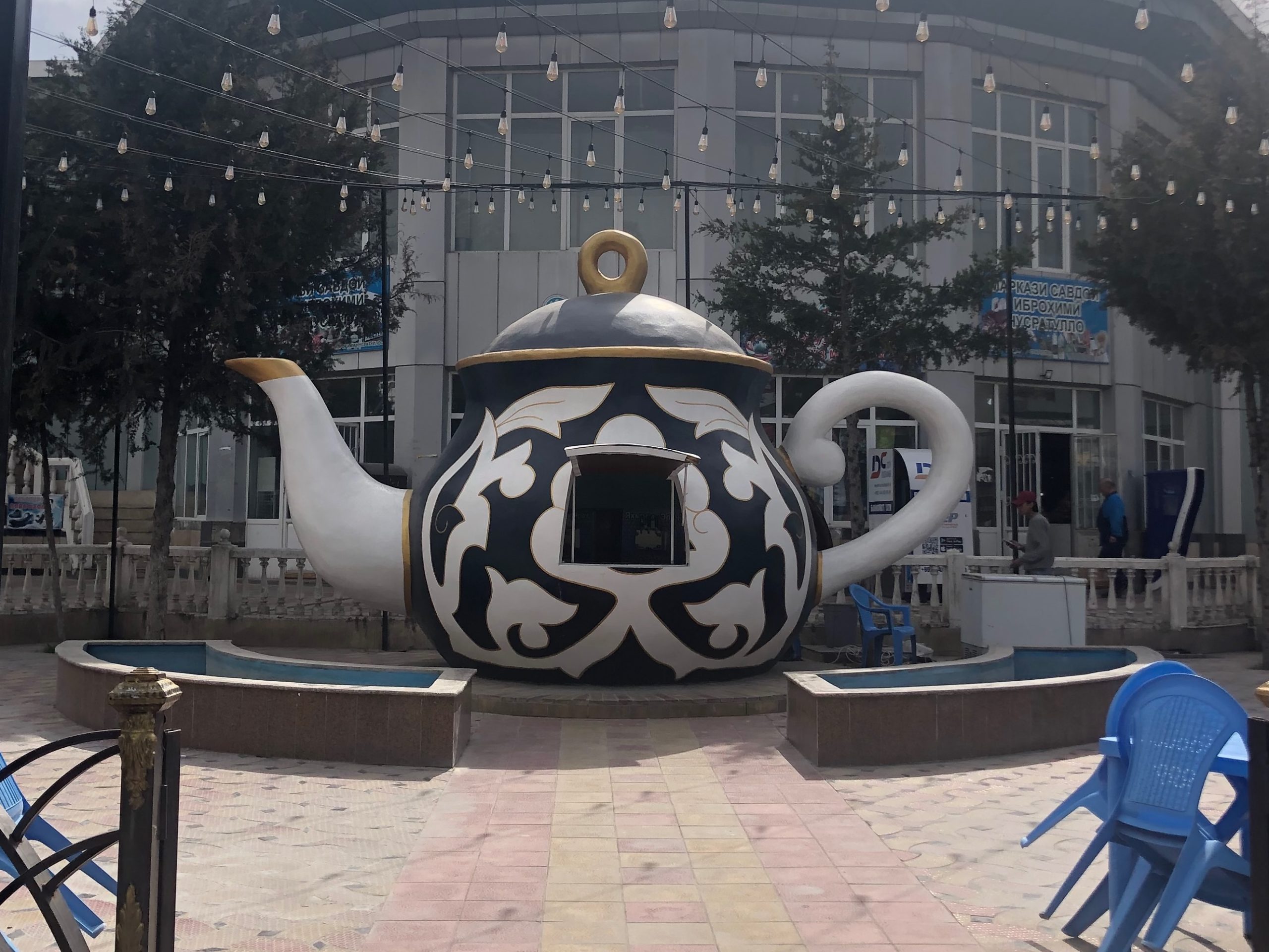 Tajikistan Penjikent Teapot Tea Teahouse