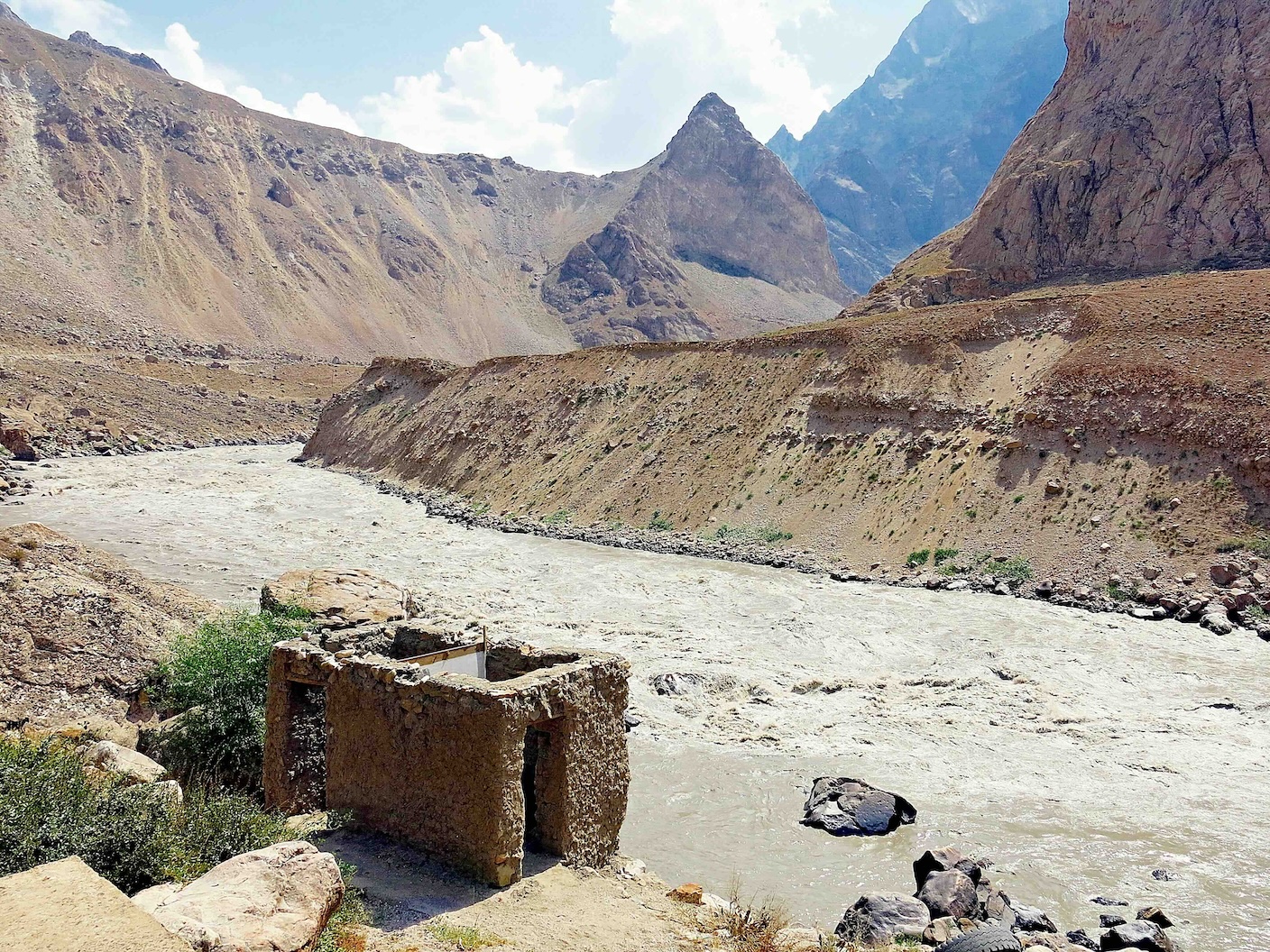 Tajikistan Khorog Panj river