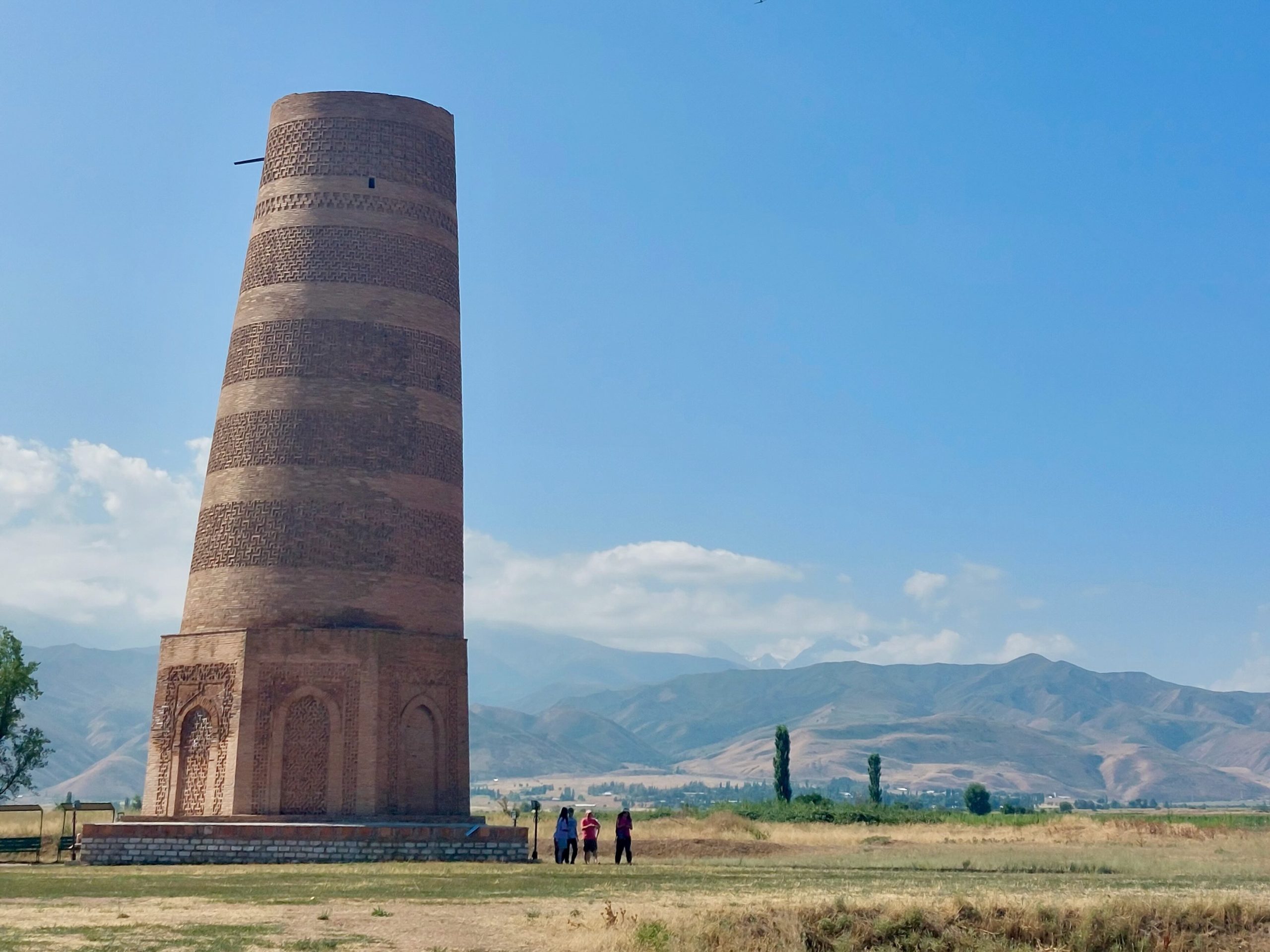 The Burana tower, former Balasagun - credit : Zoé Toulouse