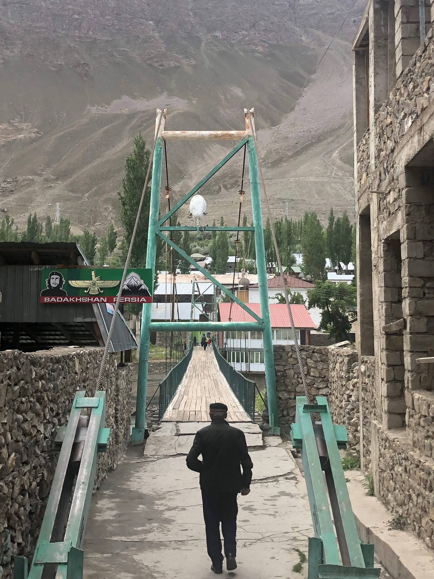 man bridge pamir repression moutains