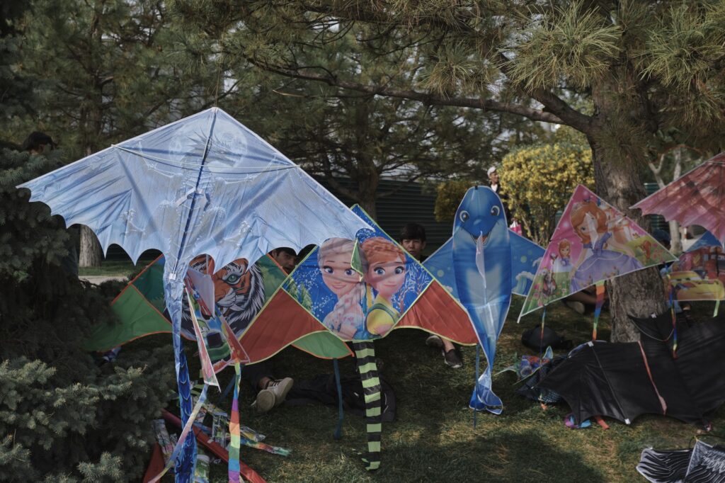 kites greenery colors