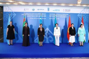 2023 Dialogue of Women Leaders of Central Asia. Credits: Gazeta.uz.
