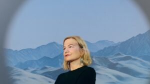 Lena Wolf, author of May the Universe Be Your Home! Growing up German in Kazakhstan. Photo courtesy of Lena Wolf.