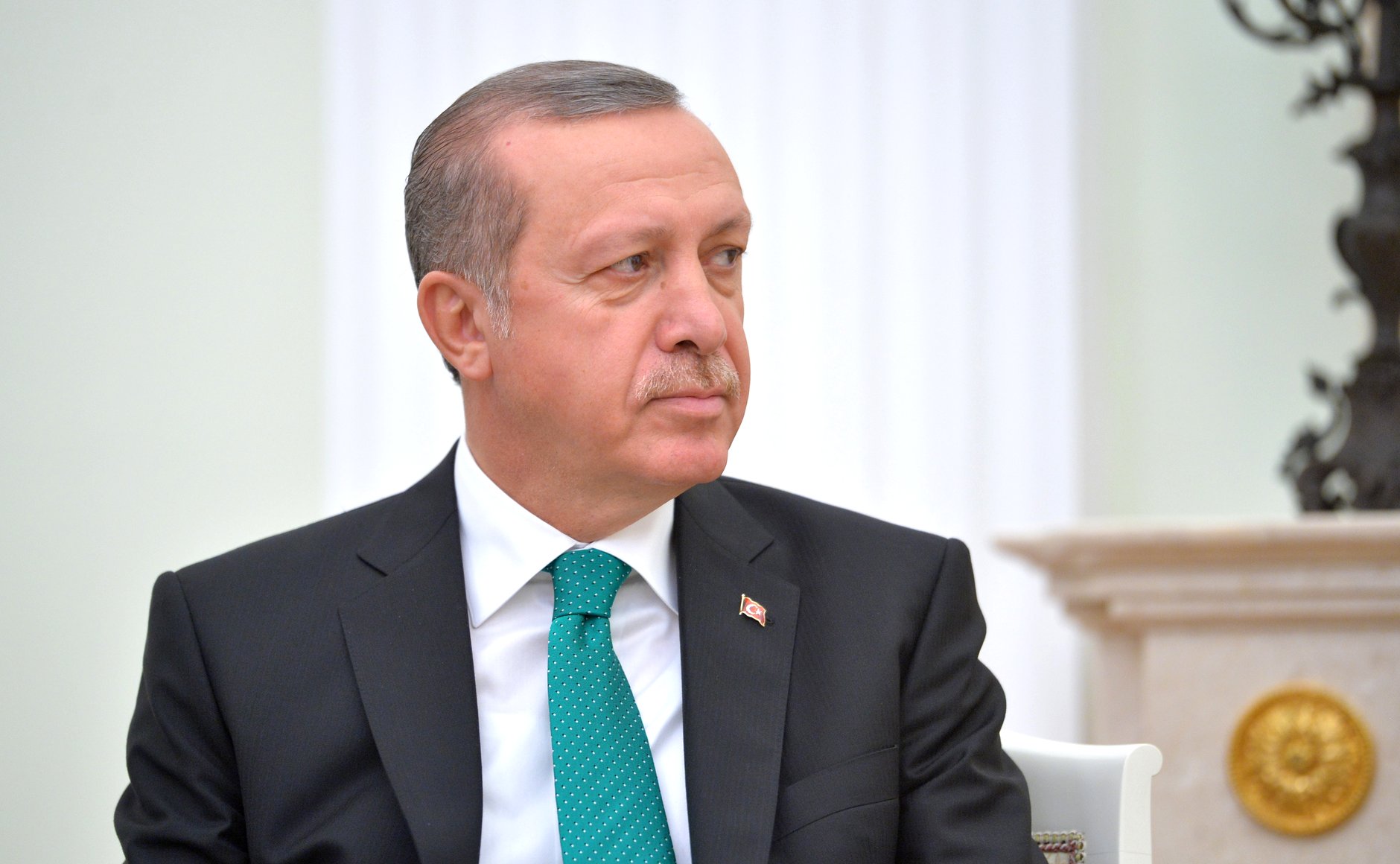 Le Président turc Recep Tayyip Erdogan