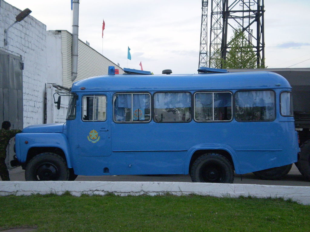 Bus police Kazakhstan