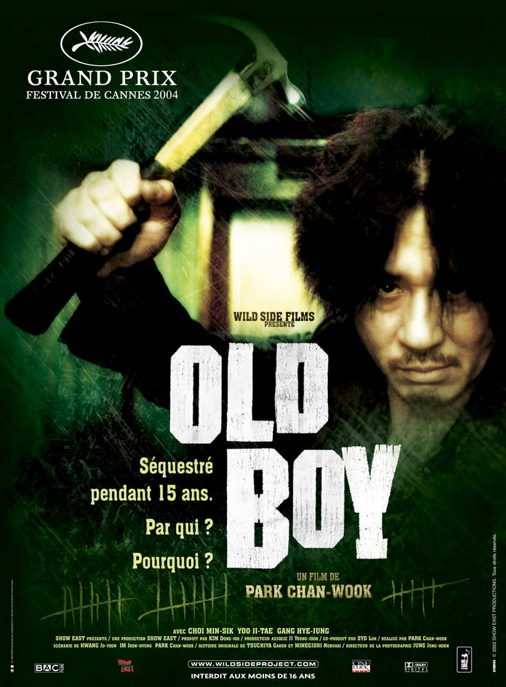 Affiche du film Old Boy de Park Chan-Wook