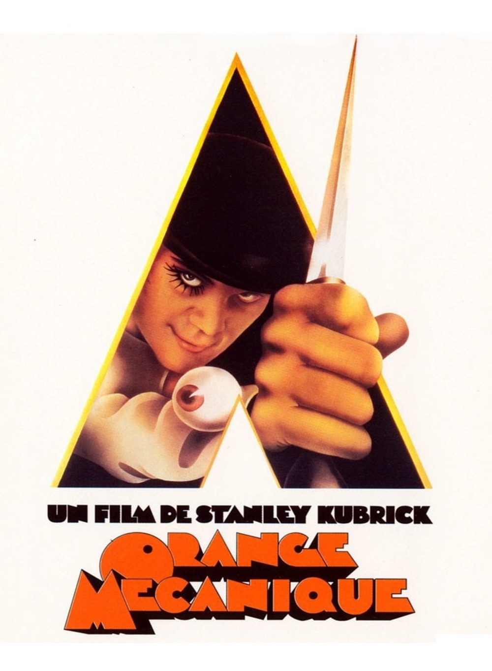 Affiche du film Orange mécanique de Stanley Kubrick