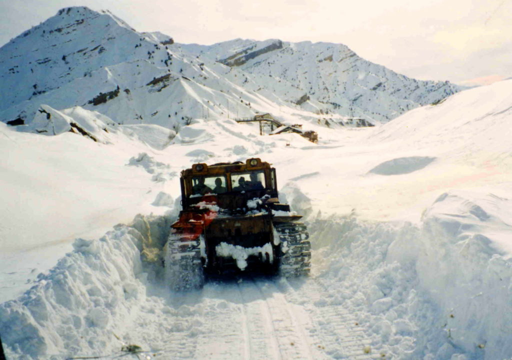 Tadjikistan Avalanche Neige Routes