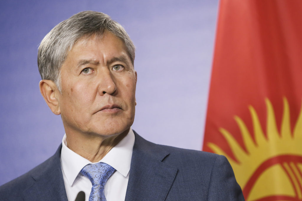 Almazbek Atambaïev Président Kirghizstan