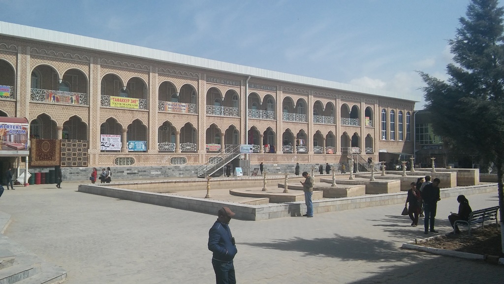 Termez Ouzbékistan Bazar Ville frontière Afghanistan