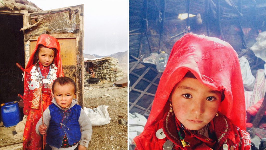 Pamir Kirghiz Afghanistan Enfants