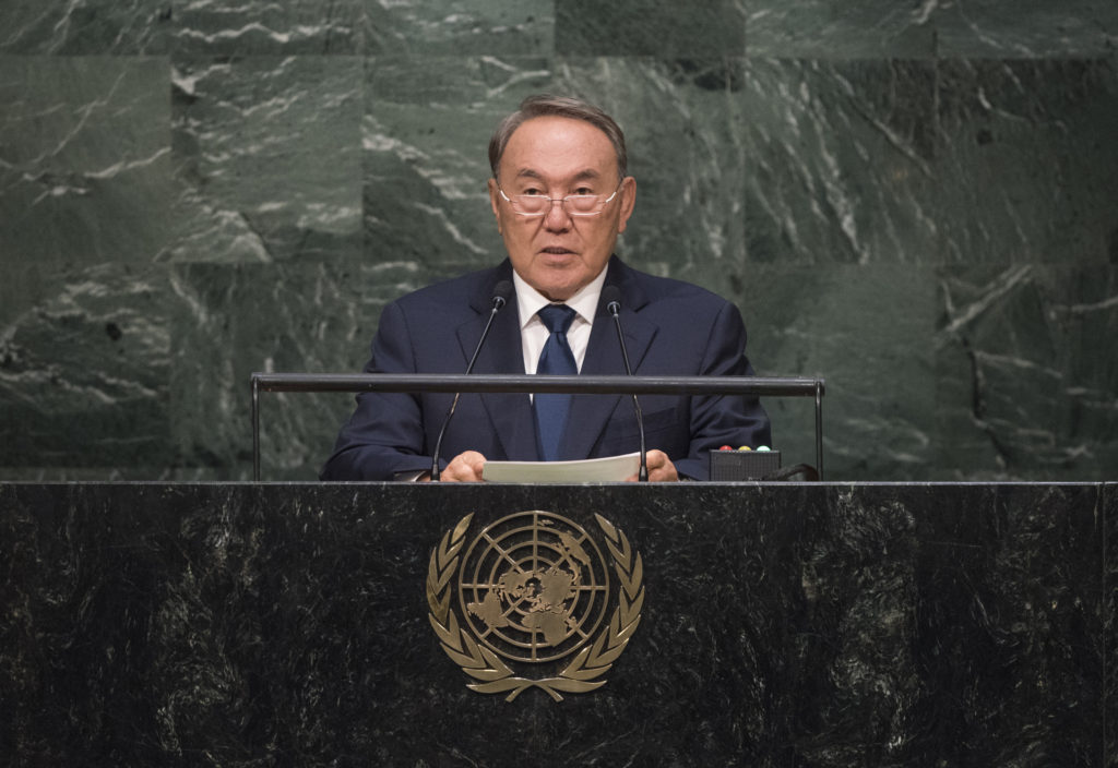 Noursoultan Nazarbaïev Kazakhstan ONU Diplomatie