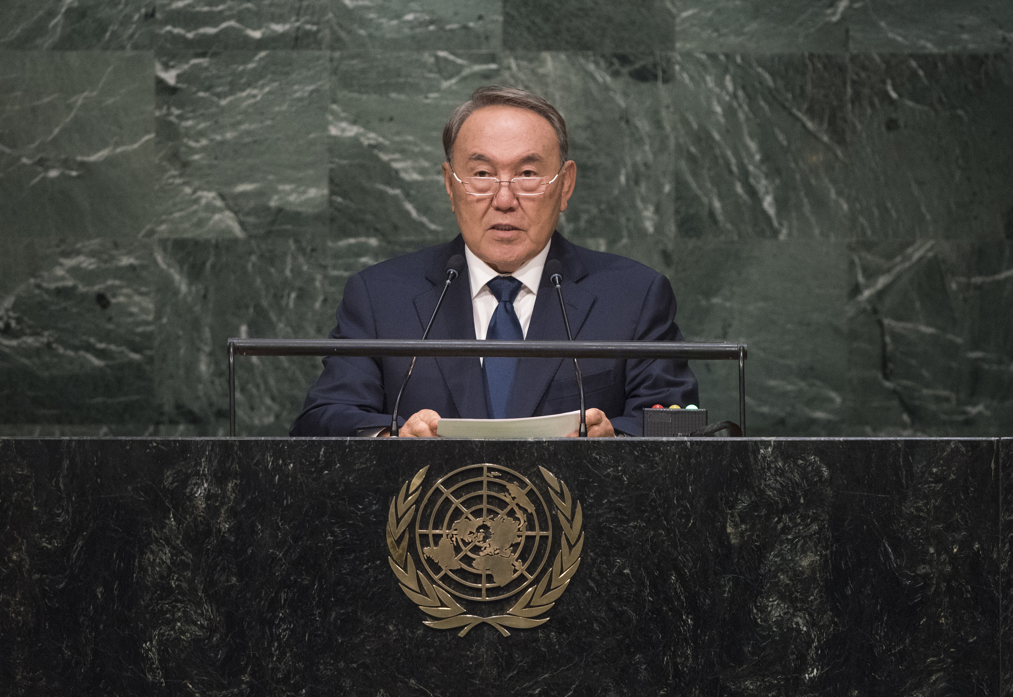 Noursoultan Nazarbaïev Kazakhstan ONU Diplomatie