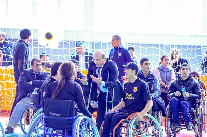 Football personnes handicapées