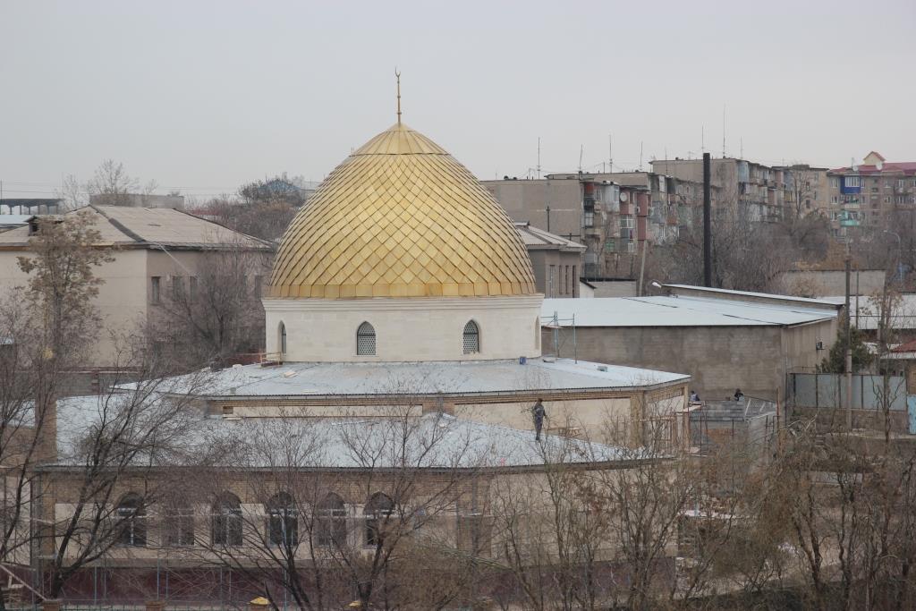 Dome Mosquée Chymkent Kazakhstan Islam