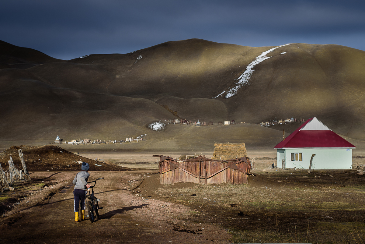 Kojomkul village Kirghizstan