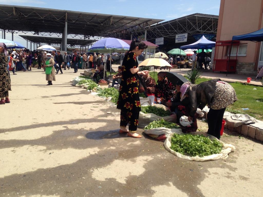 Marché Samarcande Ouzbékistan Bibi Khanoum