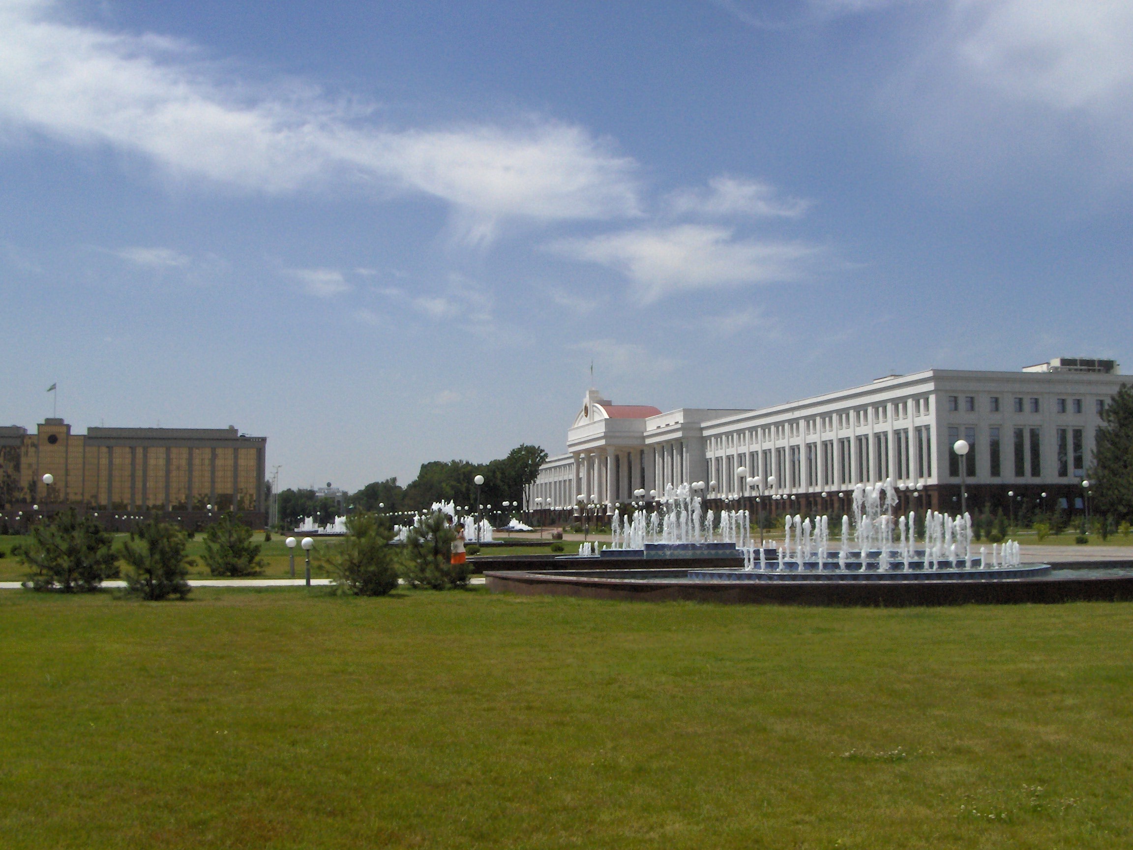 Bâtiments Gouvernement Ouzbek