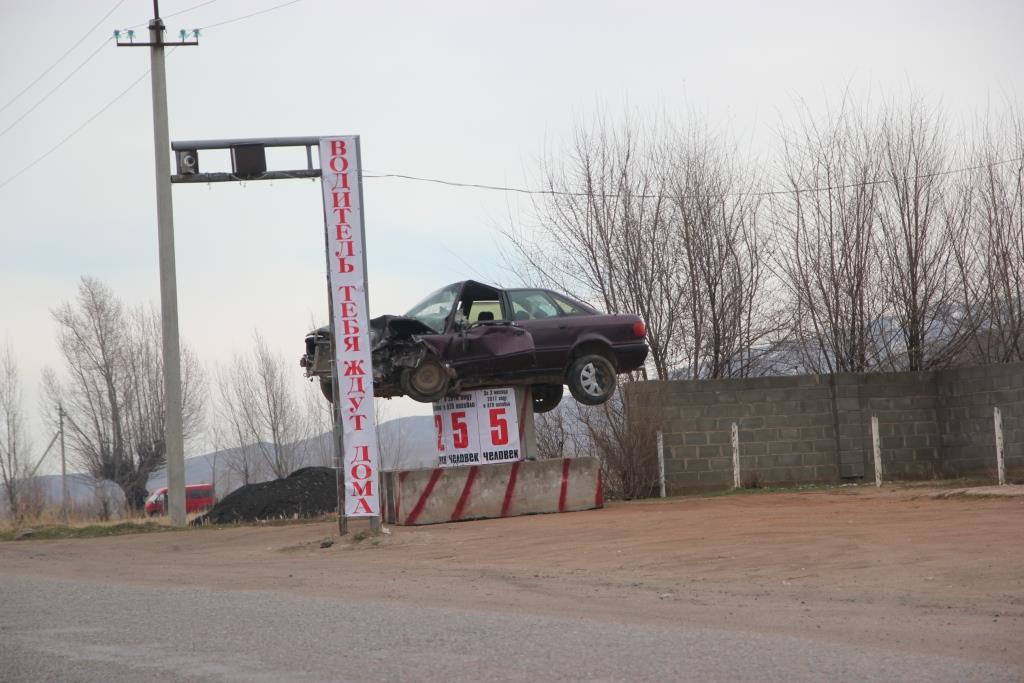 Voiture Kirghizstan Sécurité routière