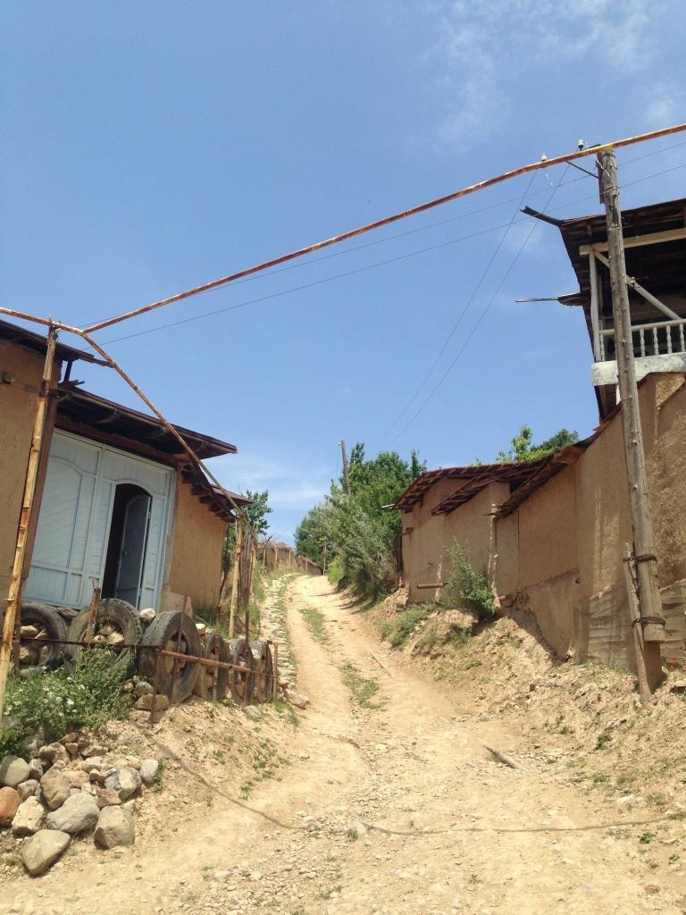 Parkent Ouzbékistan Village Chemin